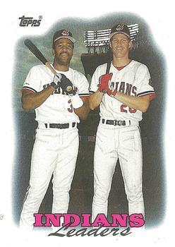#789 Indians Leaders - Cleveland Indians - 1988 Topps Baseball