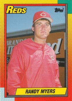 #78T Randy Myers - Cincinnati Reds - 1990 Topps Traded Baseball