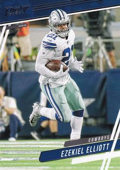 #78 Ezekiel Elliott - Dallas Cowboys - 2020 Panini Prestige Football