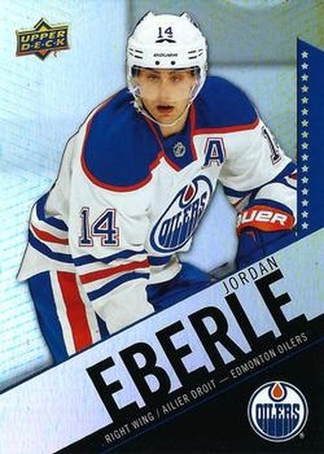 #78 Jordan Eberle - Edmonton Oilers - 2015-16 Upper Deck Tim Hortons Hockey