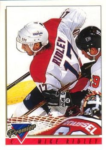 #78 Mike Ridley - Washington Capitals - 1993-94 O-Pee-Chee Premier Hockey