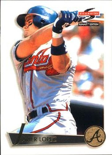 #78 Javy Lopez - Atlanta Braves - 1995 Summit Baseball