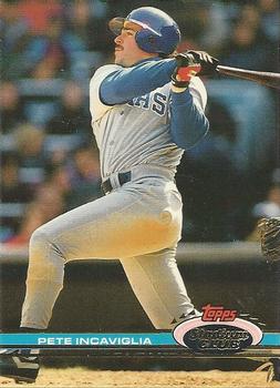 #78 Pete Incaviglia - Texas Rangers - 1991 Stadium Club Baseball