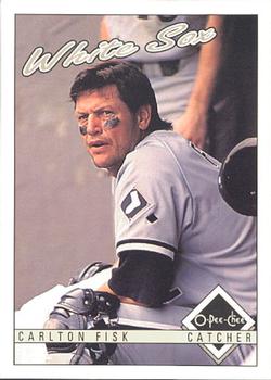 #78 Carlton Fisk - Chicago White Sox - 1993 O-Pee-Chee Baseball