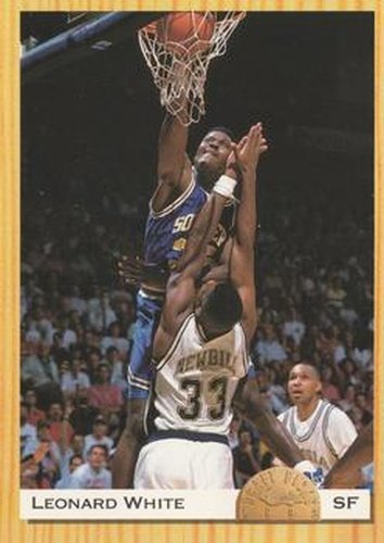 #78 Leonard White - Southern Jaguars / Los Angeles Clippers - 1993 Classic Draft Picks Basketball