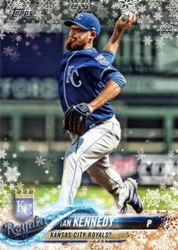 #HMW78 Ian Kennedy - Kansas City Royals - 2018 Topps Holiday Baseball