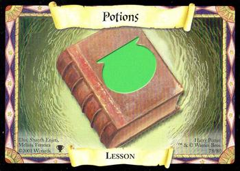 #78 Potions - 2001 Harry Potter Quidditch cup