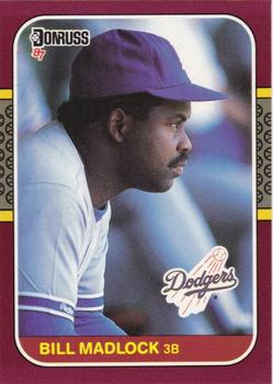 #78 Bill Madlock - Los Angeles Dodgers - 1987 Donruss Opening Day Baseball