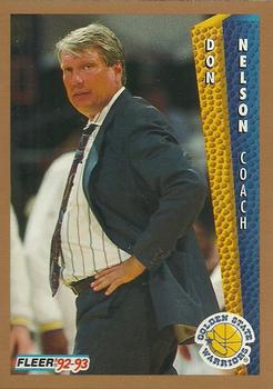 #78 Don Nelson - Golden State Warriors - 1992-93 Fleer Basketball