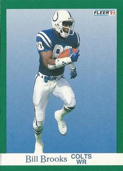 #78 Bill Brooks - Indianapolis Colts - 1991 Fleer Football