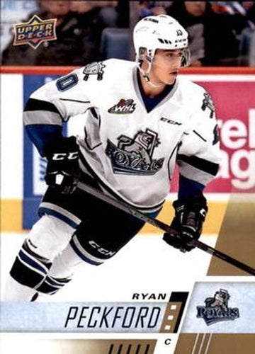 #78 Ryan Peckford - Victoria Royals - 2017-18 Upper Deck CHL Hockey