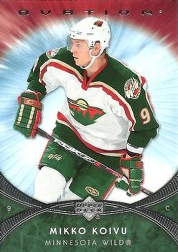 #78 Mikko Koivu - Mikko Koivu - 2007-08 Upper Deck Ovation Hockey
