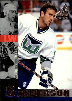 #78 Geoff Sanderson - Carolina Hurricanes - 1997-98 Pinnacle Inside Hockey