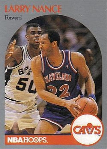 #78 Larry Nance - Cleveland Cavaliers - 1990-91 Hoops Basketball