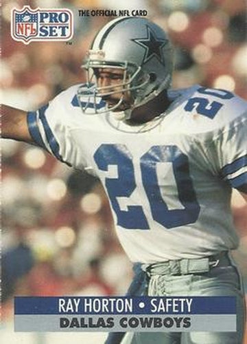 #478 Ray Horton - Dallas Cowboys - 1991 Pro Set Football