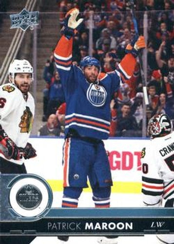 #78 Patrick Maroon - Edmonton Oilers - 2017-18 Upper Deck Hockey