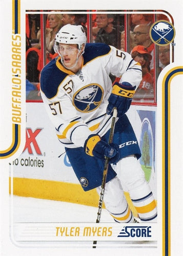 #78 Tyler Myers - Buffalo Sabres - 2011-12 Score Hockey