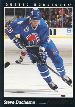 #78 Steve Duchesne - Quebec Nordiques - 1993-94 Pinnacle Hockey