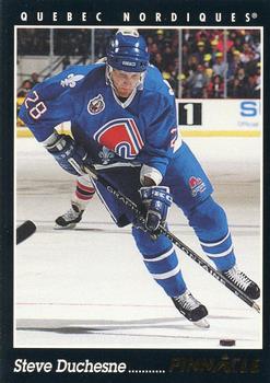 #78 Steve Duchesne - Quebec Nordiques - 1993-94 Pinnacle Hockey