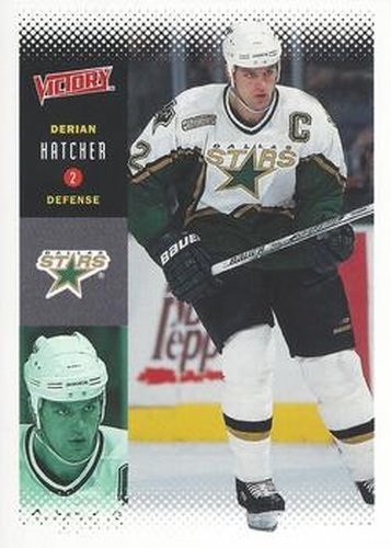 #78 Derian Hatcher - Dallas Stars - 2000-01 Upper Deck Victory Hockey