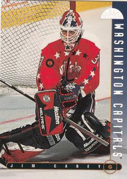 #78 Jim Carey - Washington Capitals - 1995-96 Leaf Hockey