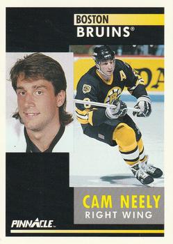 #78 Cam Neely - Boston Bruins - 1991-92 Pinnacle Hockey