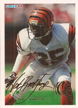 #78 Rod Jones - Cincinnati Bengals - 1994 Fleer Football
