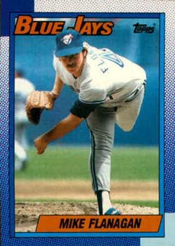 #78 Mike Flanagan - Toronto Blue Jays - 1990 Topps Baseball