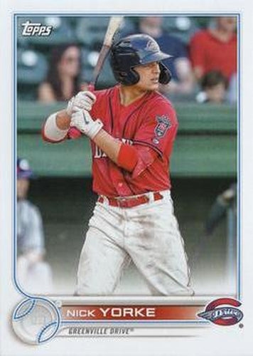 #PD-78 Nick Yorke - Greenville Drive - 2022 Topps Pro Debut Baseball