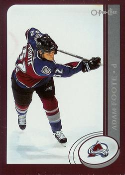 #78 Adam Foote - Colorado Avalanche - 2002-03 O-Pee-Chee Hockey