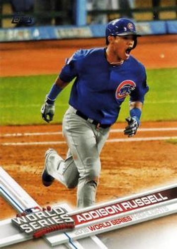 #78 Addison Russell - Chicago Cubs - 2017 Topps Baseball