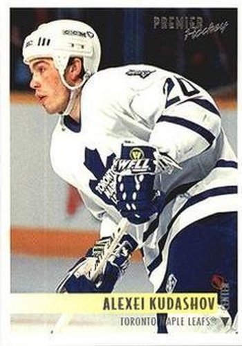 #78 Alexei Kudashov - Toronto Maple Leafs - 1994-95 Topps Premier Hockey