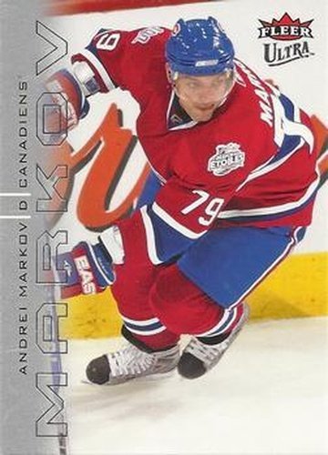 #78 Andrei Markov - Montreal Canadiens - 2009-10 Ultra Hockey