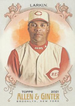 #78 Barry Larkin - Cincinnati Reds - 2021 Topps Allen & Ginter Baseball