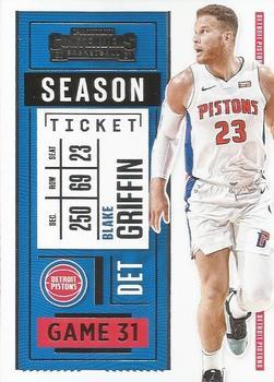 #78 Blake Griffin - Detroit Pistons - 2020-21 Panini Contenders Basketball