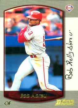 #78 Bob Abreu - Philadelphia Phillies - 2000 Bowman Baseball