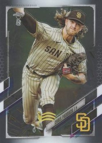 #78 Chris Paddack - San Diego Padres - 2021 Topps Chrome Ben Baller Edition Baseball