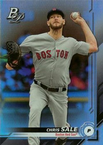 #78 Chris Sale - Boston Red Sox - 2019 Bowman Platinum Baseball