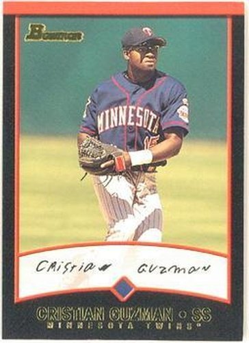 #78 Cristian Guzman - Minnesota Twins - 2001 Bowman Baseball
