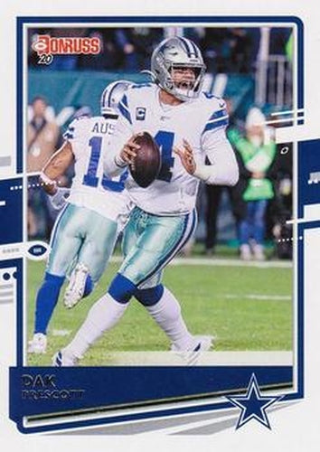 #78 Dak Prescott - Dallas Cowboys - 2020 Donruss Football
