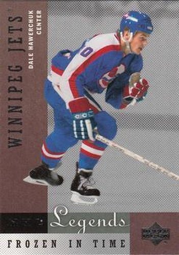 #78 Dale Hawerchuk - Winnipeg Jets - 2001-02 Upper Deck Legends Hockey