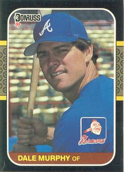 #78 Dale Murphy - Atlanta Braves - 1987 Donruss Baseball