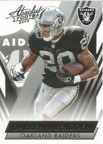#78 Darren McFadden - Oakland Raiders - 2014 Panini Absolute - Retail Football