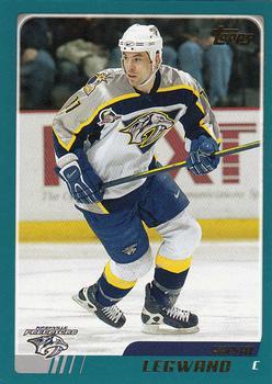#78 David Legwand - Nashville Predators - 2003-04 Topps Hockey