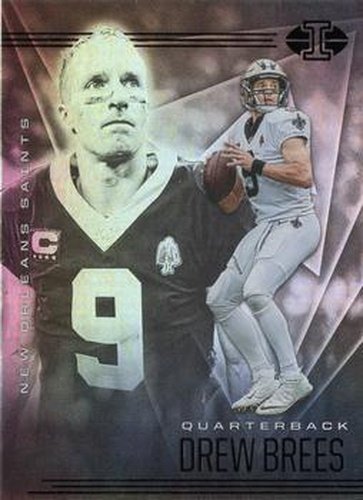 #78 Drew Brees - New Orleans Saints - 2020 Panini Illusions Football