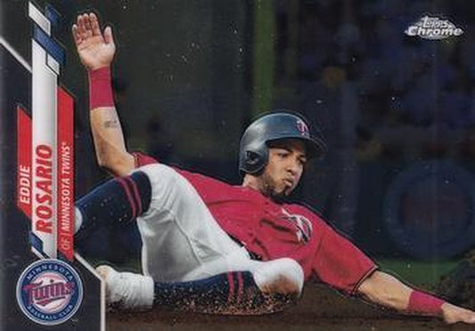 #78 Eddie Rosario - Minnesota Twins - 2020 Topps Chrome Baseball