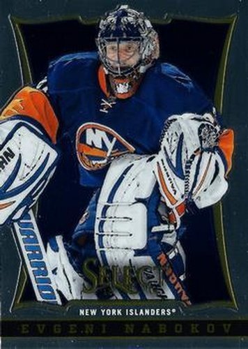 #78 Evgeni Nabokov - New York Islanders - 2013-14 Panini Select Hockey