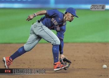 #78 Francisco Lindor - New York Mets - 2021 Stadium Club Baseball