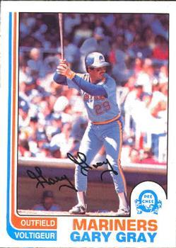 #78 Gary Gray - Seattle Mariners - 1982 O-Pee-Chee Baseball