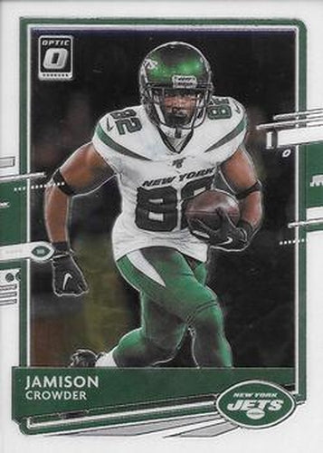#78 Jamison Crowder - New York Jets - 2020 Donruss Optic Football